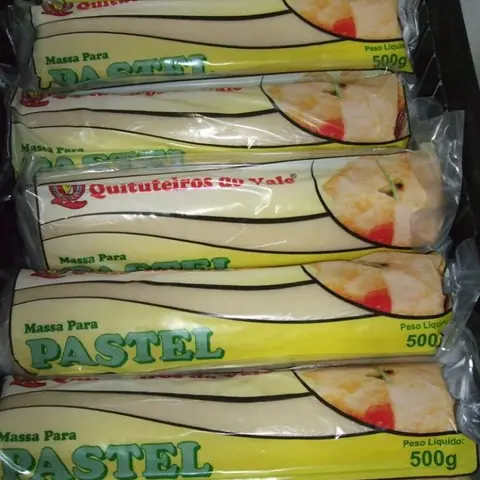 Pacotes de massa para pastel Quituteiros do Vale