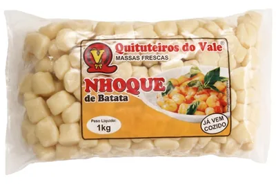 Pacote de nhoque de batata Quituteiros do Vale